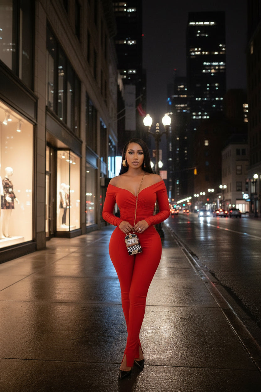 MAYFAIR SET | RED