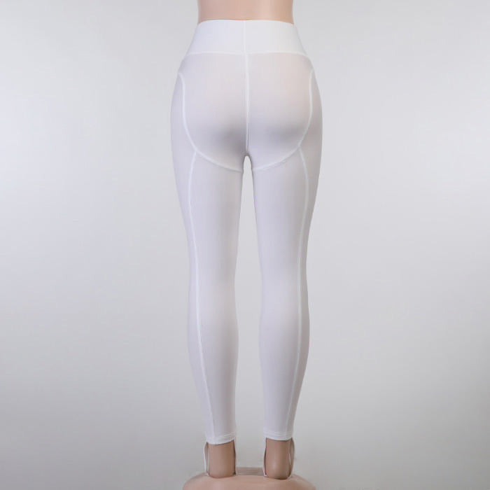 IMPRESSION LEGGINGS (WHITE)