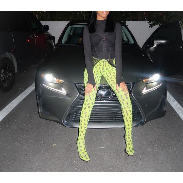 MONEY | LEGGING (GREEN)