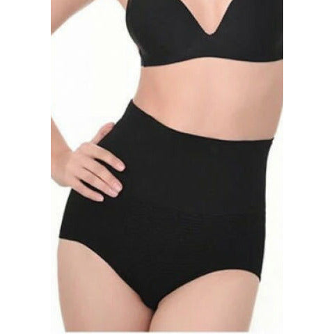 SNT HIGH WAIST COMPRESSION PANTY (BLACK)