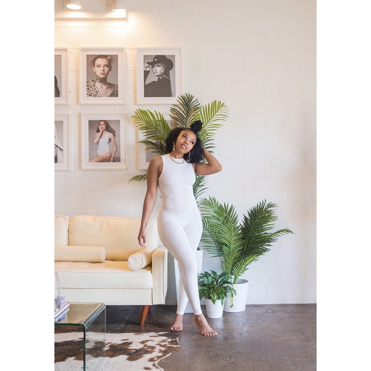 BASIC JUMPSUIT (WHITE)
