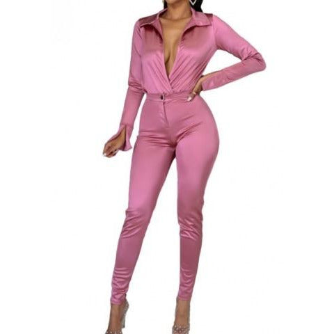 CLASSY GIRL SET (MAUVE)